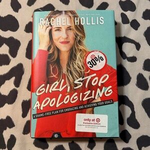 ✨ Girl, Stop Apologizing by Rachel Hollis – #1 NYT Bestseller ✨